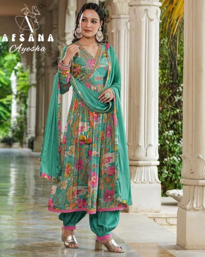 Ayesha By Afsana Designer Kurti With Bottom Dupatta Catalog